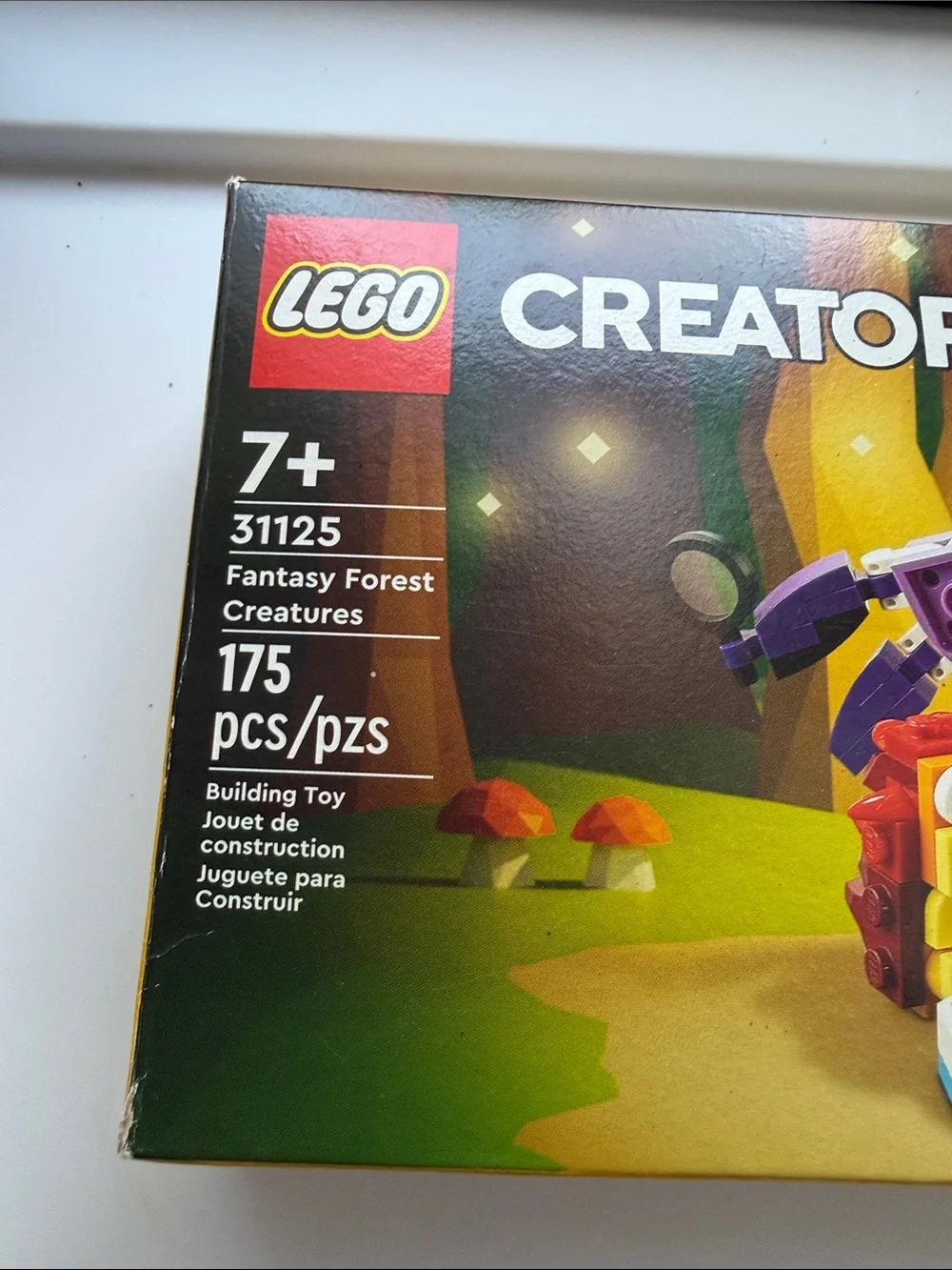 Lego Purple & Yellow 3-in-1 Creator Parrot Set
